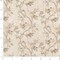 Natural Stain Resistant Performance Pet Friendly Floral Print Upholstery Fabric by The Yard - SKU: Majestic Papyrus